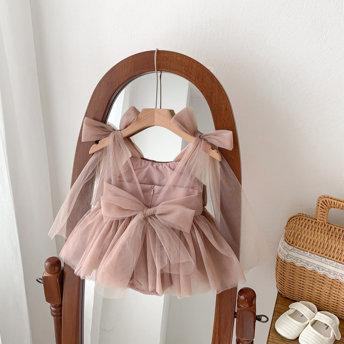 Baby Girl Outfit Set – Summer & Mid-Season Skirt (0–12 Months)