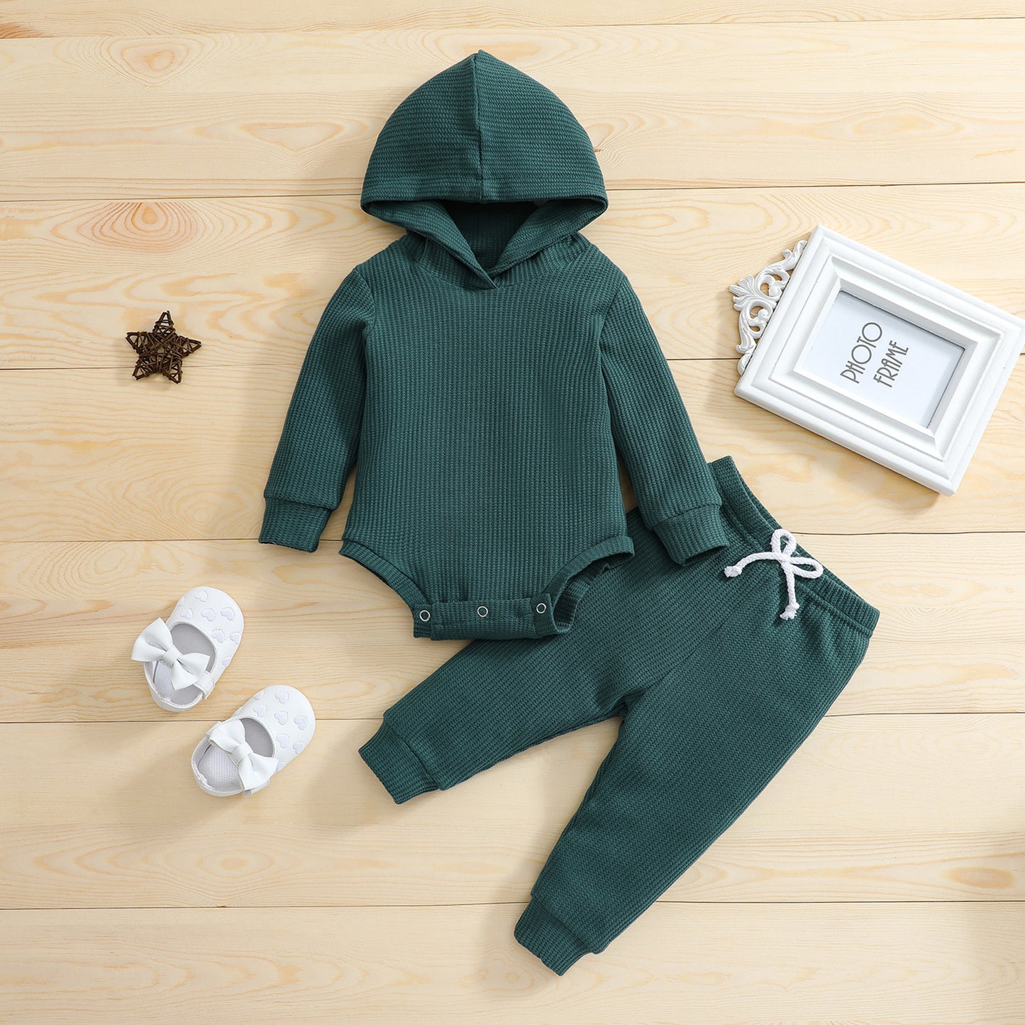 4 Colors Baby Outfits Solid Sets Infant Toddler Newborn Girls Boys Autumn Winter Baby Girl Boy Long Sleeve Romper Pants