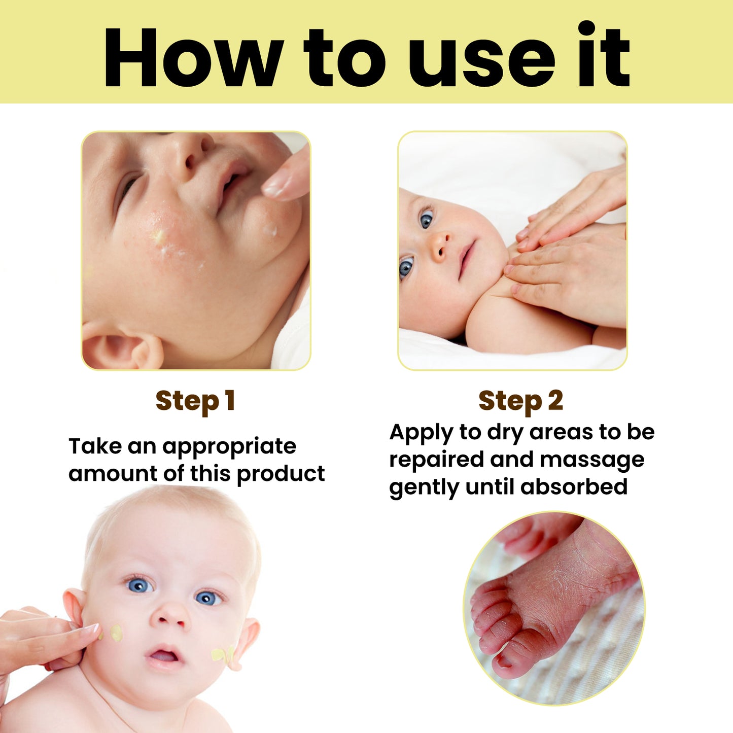 Baby Anti-Crack Cream Anti-Crack Cream, Foot Body Moisturizer Skin Cream Hand And Foot Hydrating Moisturizer