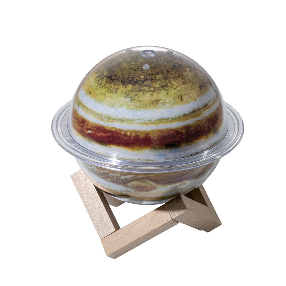 330ml Cute Moon Planet Shape Humidifiers Colorful Led Lamp Ultrasonic Water Spray Usb H20 Air Humidifier for Baby Bedroom