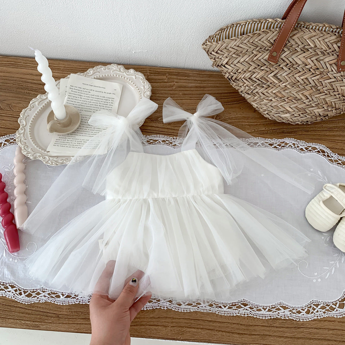 Baby Girl Outfit Set – Summer & Mid-Season Skirt (0–12 Months)