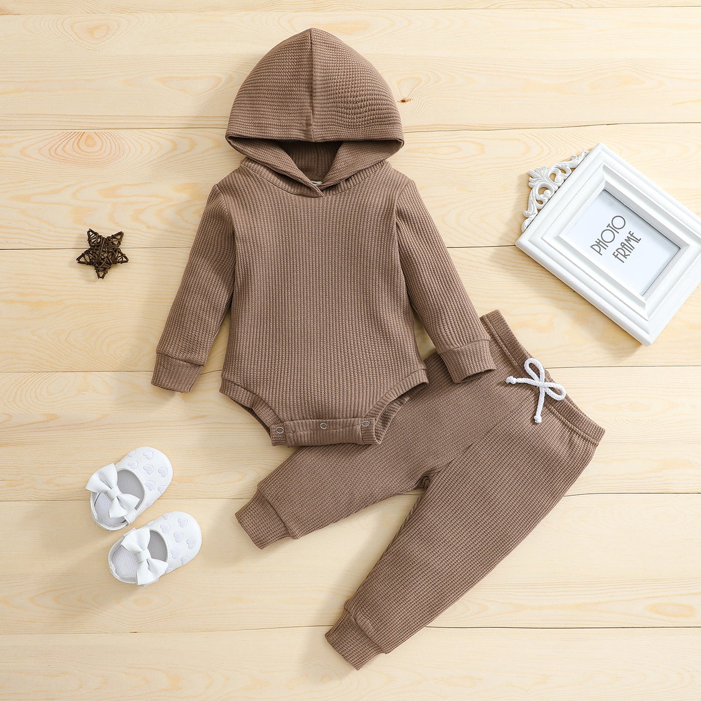 4 Colors Baby Outfits Solid Sets Infant Toddler Newborn Girls Boys Autumn Winter Baby Girl Boy Long Sleeve Romper Pants