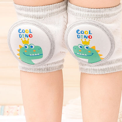 Baby Cute Socks Knee Protection Pad Kids Safety Crawling