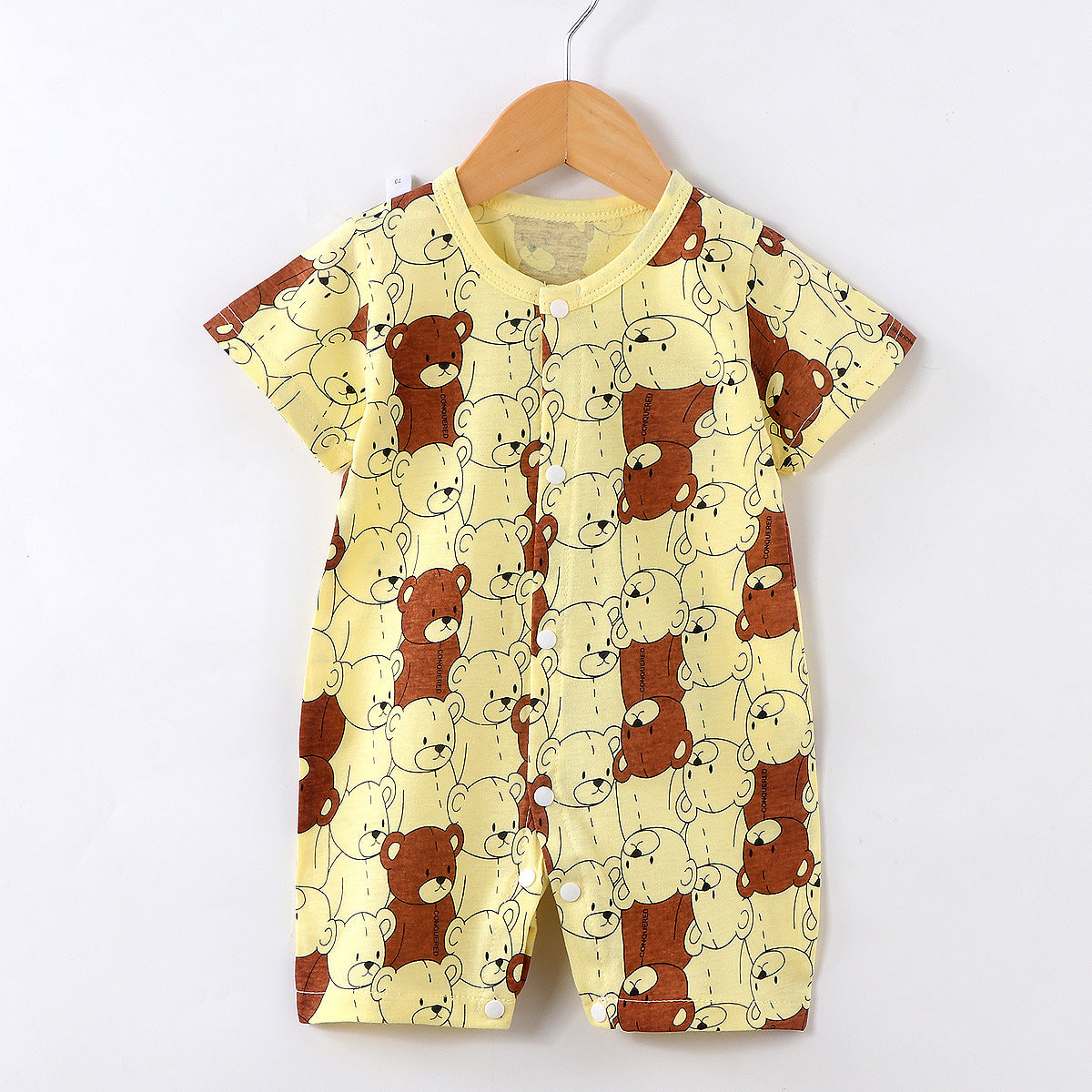 New Baby Onesie Newborn Romper Short Sleeve Thin Romper Baby Wrapping Clothes