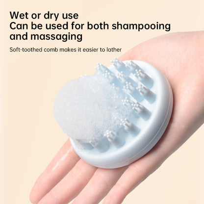 Baby Silicone Shampoo Scalp Massage Body Clean Scrub Feel Bath Brush