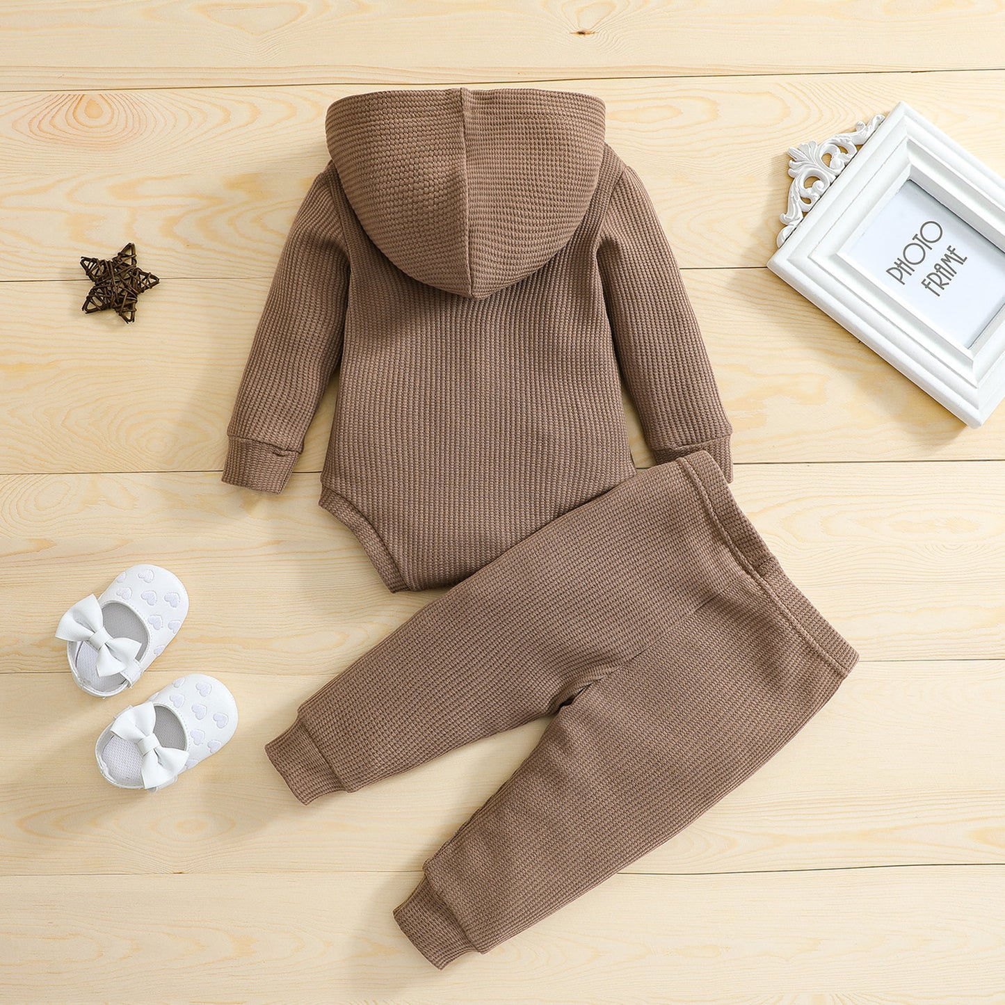 4 Colors Baby Outfits Solid Sets Infant Toddler Newborn Girls Boys Autumn Winter Baby Girl Boy Long Sleeve Romper Pants